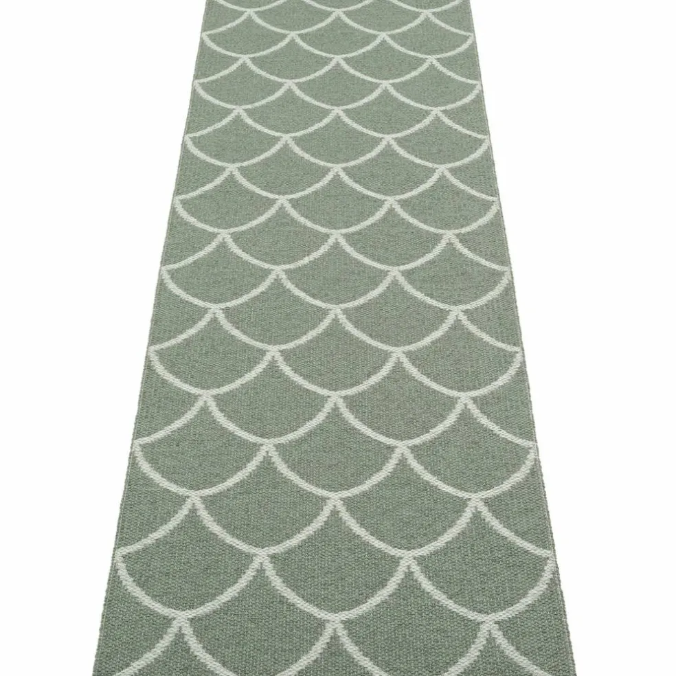 Gulvteppe Kotte, 70 x 225 cm, army/sage