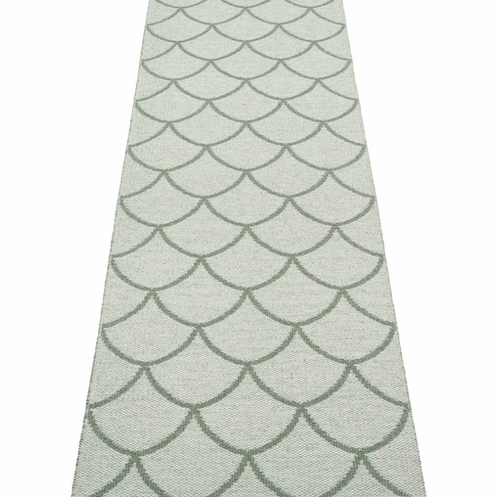 Gulvteppe Kotte, 70 x 225 cm, army/sage