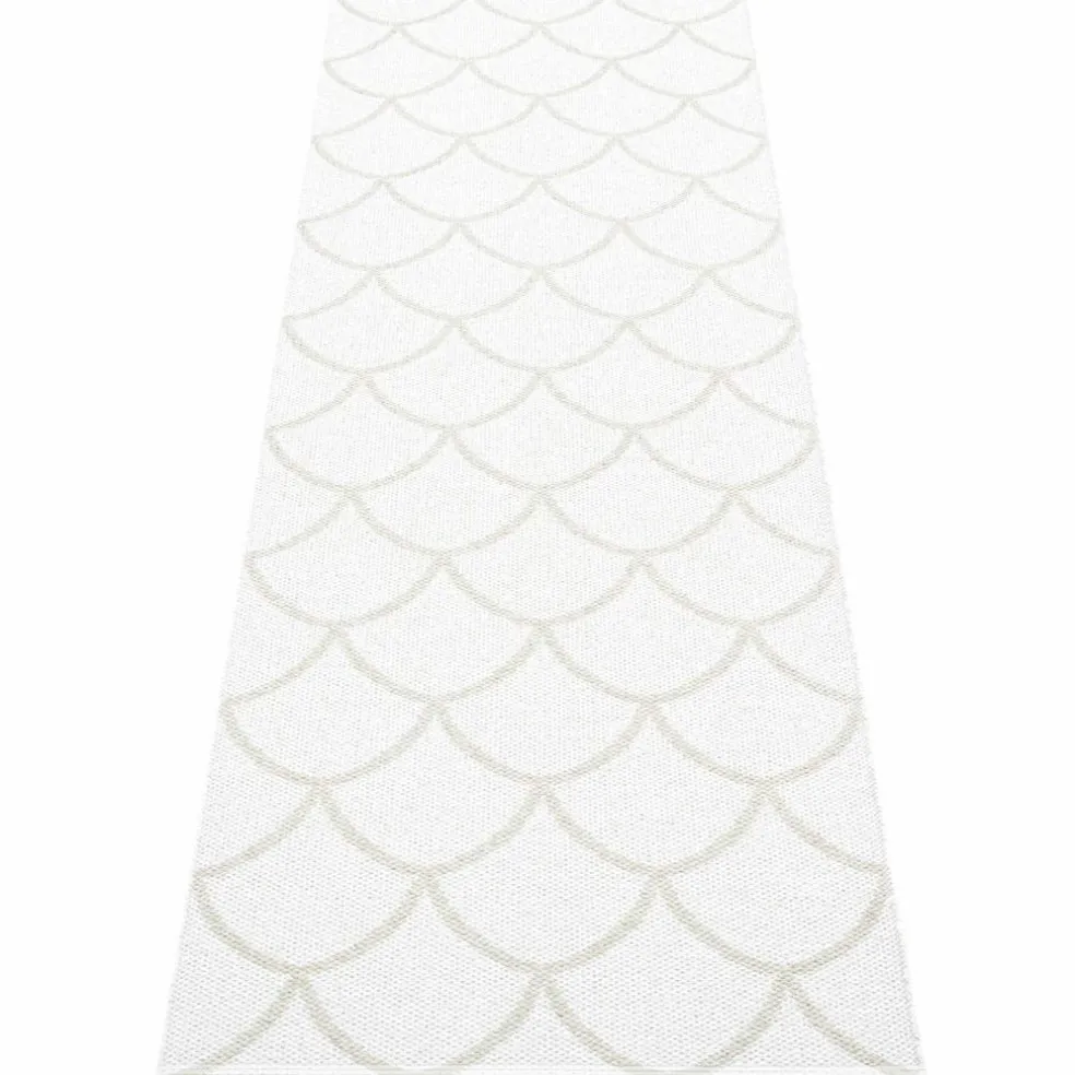 Gulvteppe Kotte, 70 x 225 cm, fossil grey/white