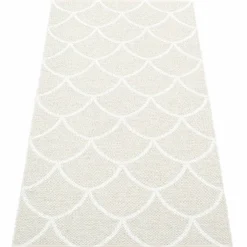Gulvteppe Kotte, 70 x 225 cm, fossil grey/white
