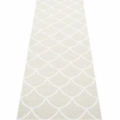 Gulvteppe Kotte, 70 x 150 cm, fossil grey/white