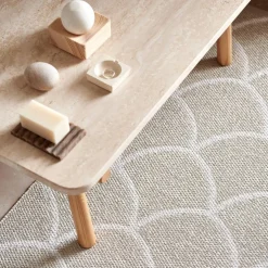 Gulvteppe Kotte, 70 x 225 cm, linen/vanilla