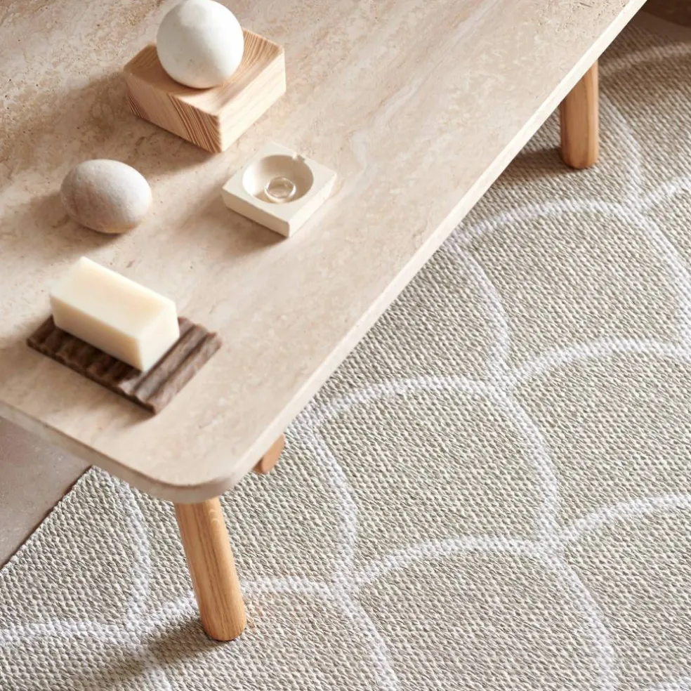 Gulvteppe Kotte, 70 x 225 cm, linen/vanilla