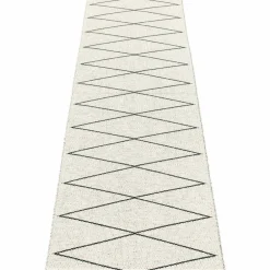 Gulvteppe Max, 70 x 160 cm, black/vanilla