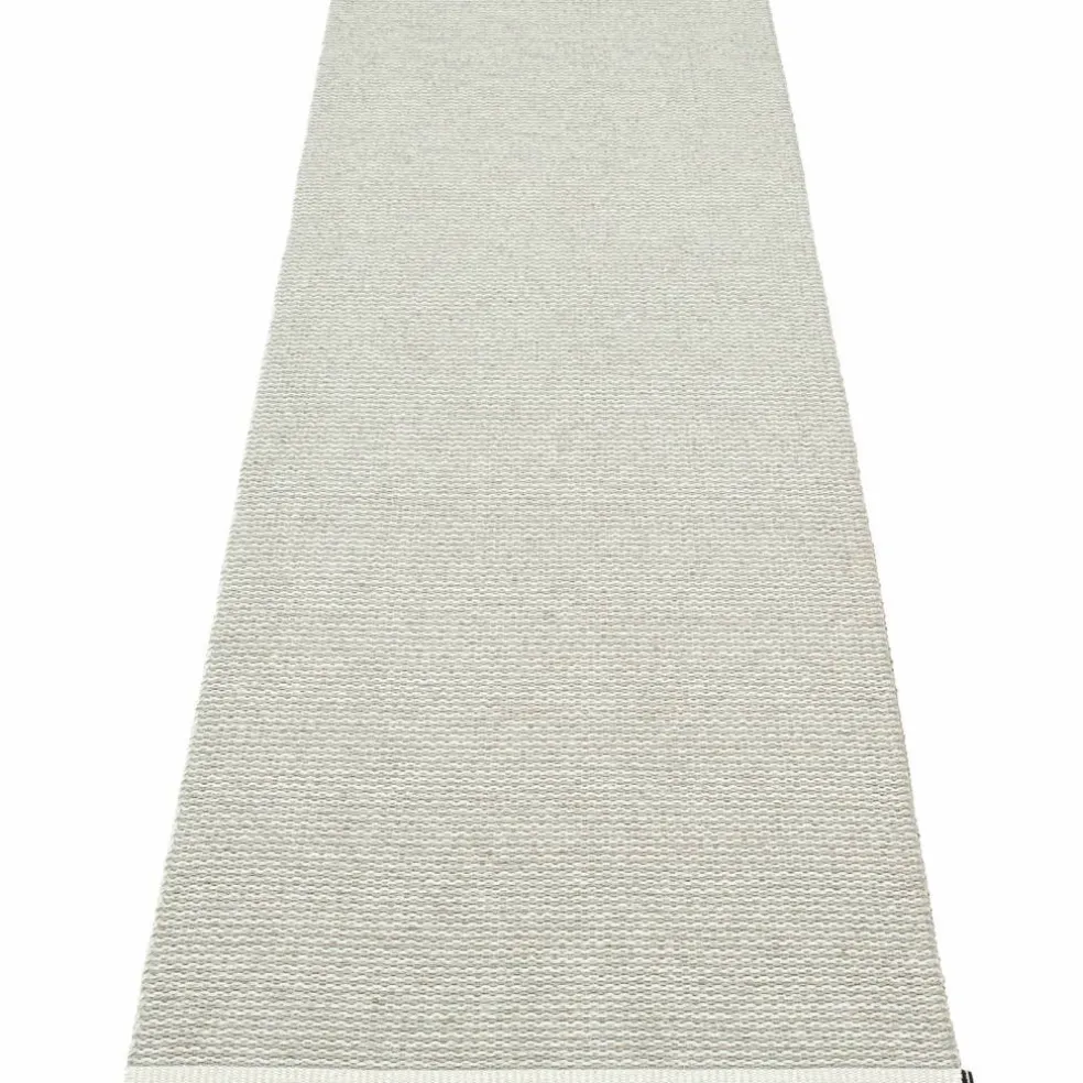 Gulvteppe Mono, 70 x 200 cm, fossil grey/white grey