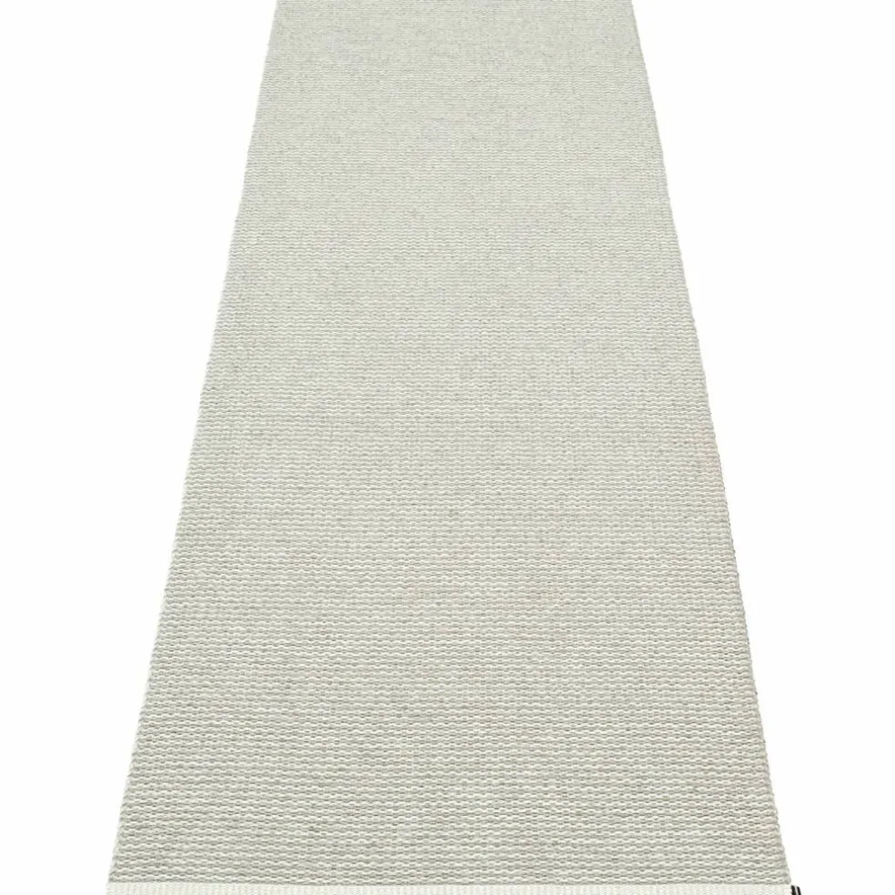 Gulvteppe Mono, 70 x 200 cm, fossil grey/white grey