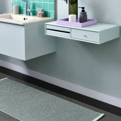 Gulvteppe Mono, 85 x 260 cm, sage/army
