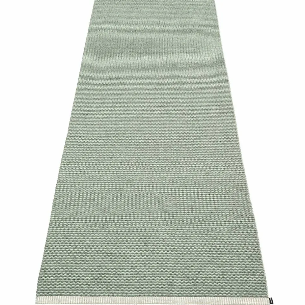Gulvteppe Mono, 85 x 160 cm, sage/army