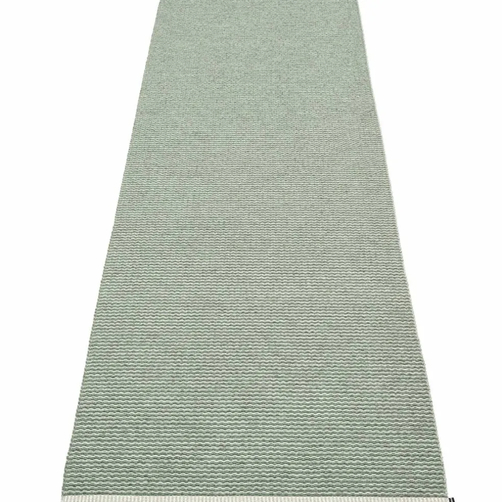 Gulvteppe Mono, 85 x 160 cm, sage/army