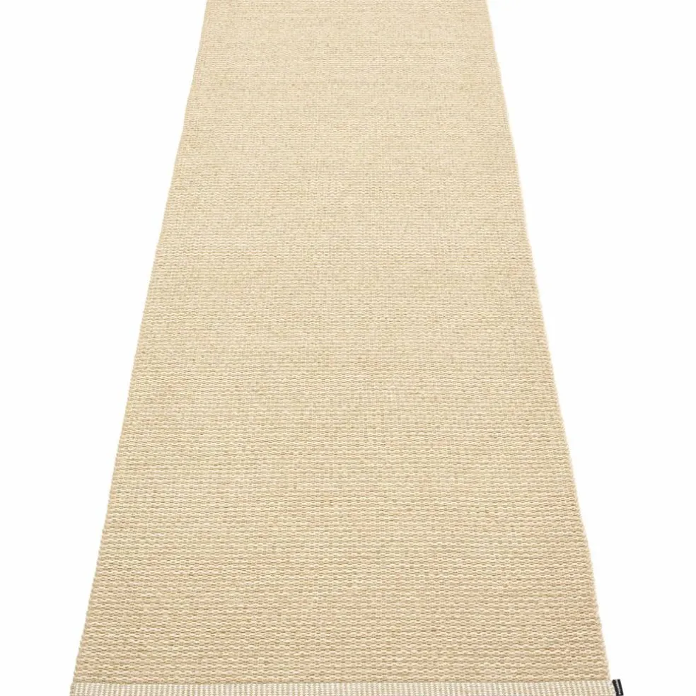 Gulvteppe Mono, 85 x 160 cm, sand/cream
