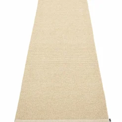 Gulvteppe Mono, 70 x 200 cm, sand/cream