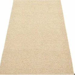 Gulvteppe Mono, 85 x 260 cm, sand/cream