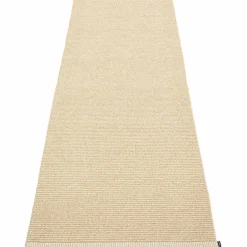 Gulvteppe Mono, 85 x 260 cm, sand/cream