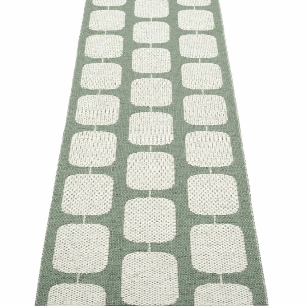 Gulvteppe Sten, 70 x 200 cm., army/fossil