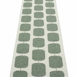 Gulvteppe Sten, 70 x 200 cm., army/fossil