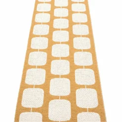 Gulvteppe Sten, 70 x 300 cm., ochre/vanilla