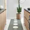 Gulvteppe Vera, 70 x 150 cm, army/vanilla