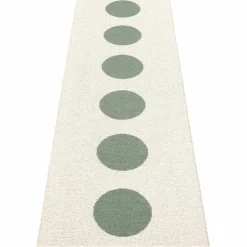 Gulvteppe Vera, 70 x 150 cm, army/vanilla