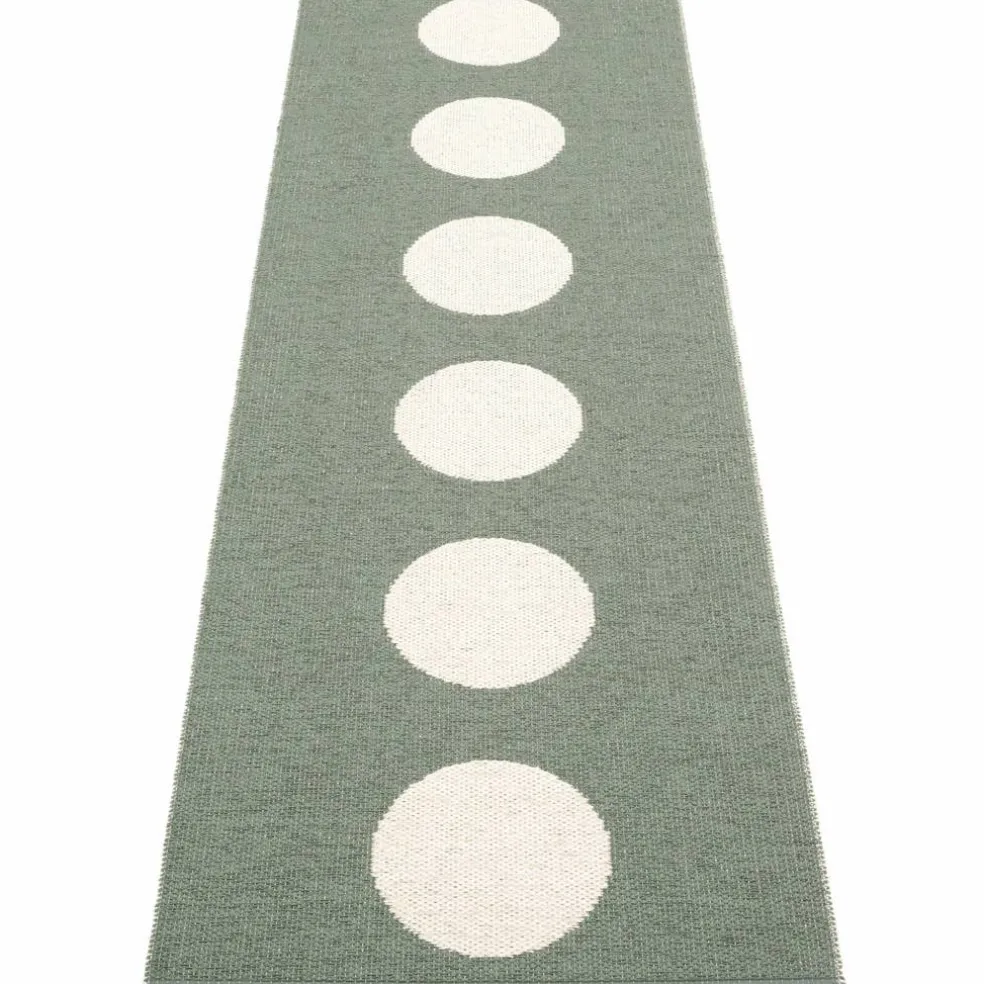 Gulvteppe Vera, 70 x 150 cm, army/vanilla