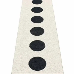 Gulvteppe Vera, 70 x 225 cm, black/vanilla