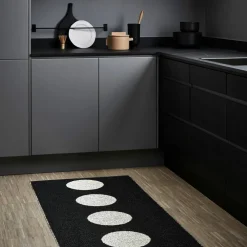 Gulvteppe Vera, 70 x 300 cm, black/vanilla