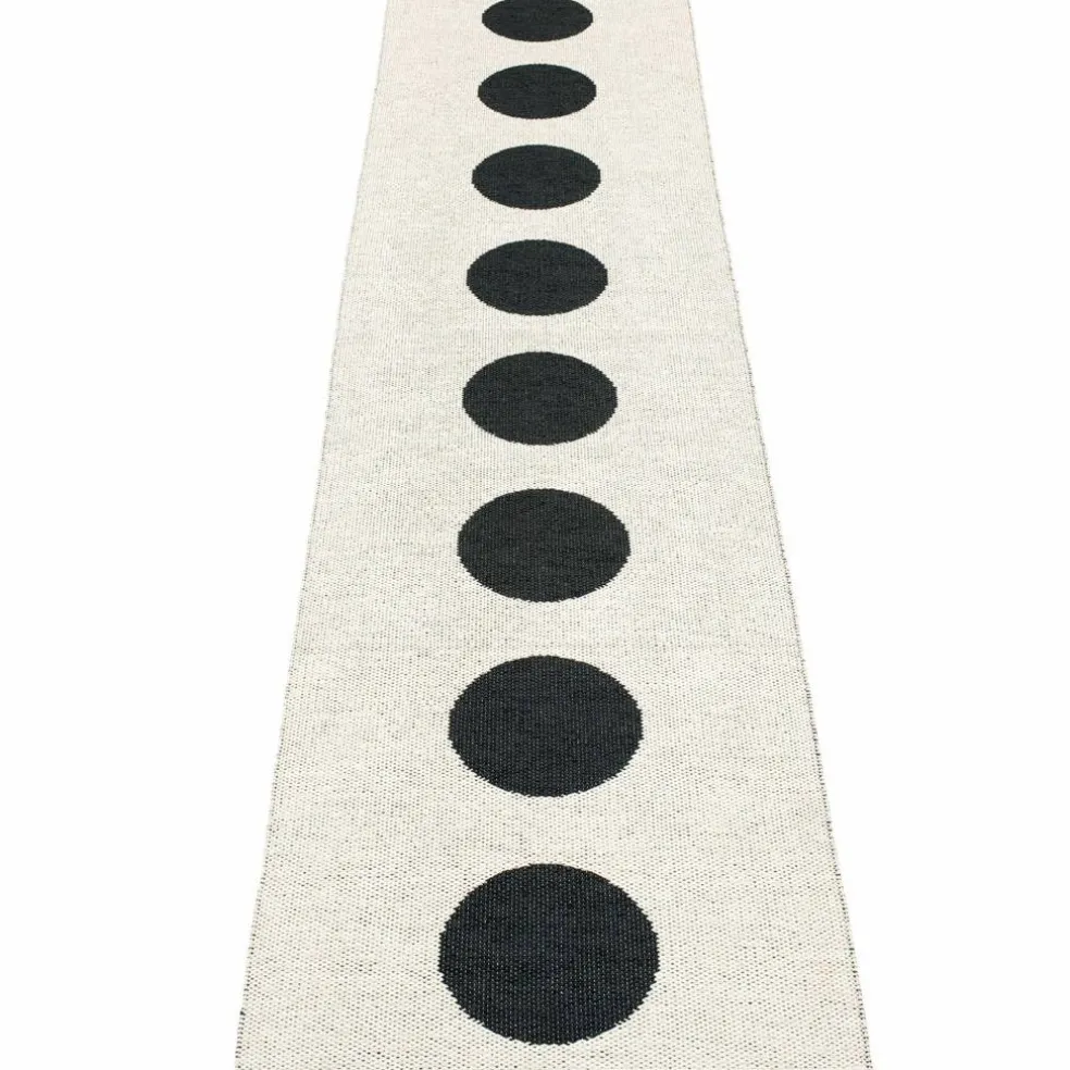 Gulvteppe Vera, 70 x 300 cm, black/vanilla