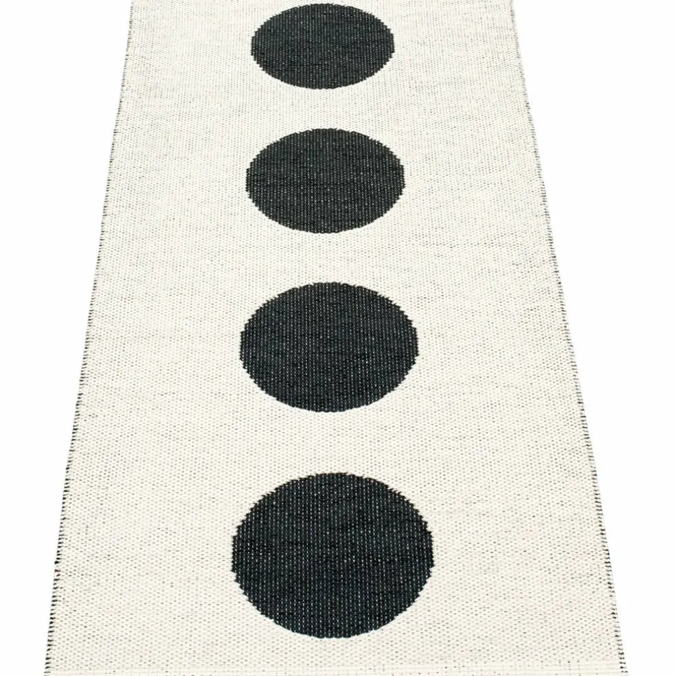 Gulvteppe Vera, 70 x 300 cm, black/vanilla