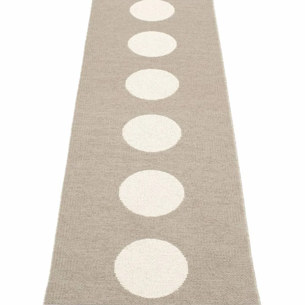 Gulvteppe Vera, 70 x 225 cm, mud/vanilla