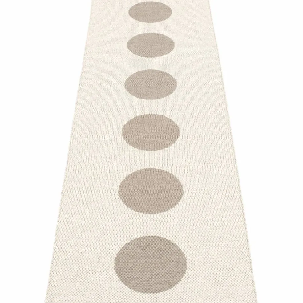 Gulvteppe Vera, 70 x 225 cm, mud/vanilla