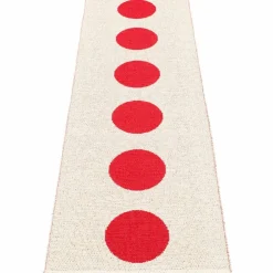 Gulvteppe Vera, 70 x 225 cm, red/vanilla