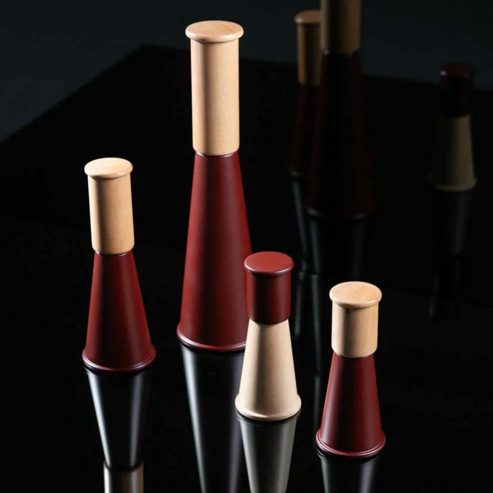 Gurken salt- og pepperkvern large, rød