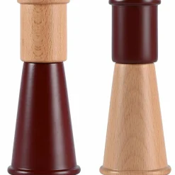 Gurken salt- og pepperkvern small 2 stk, rød