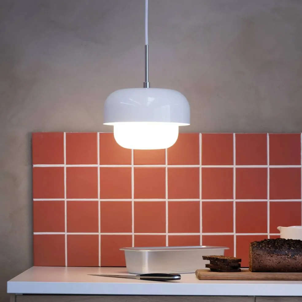 Haipot pendellampe D23, oransje