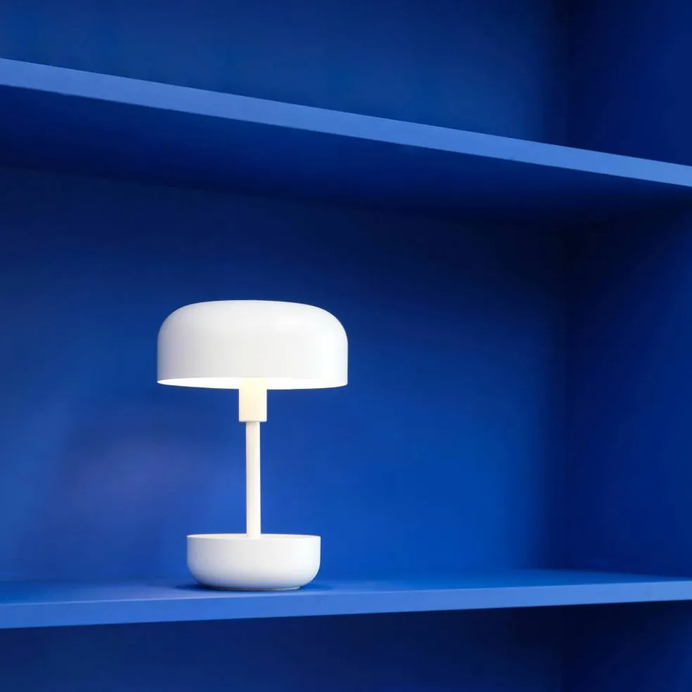 Haipot portabel LED-bordlampe, svart
