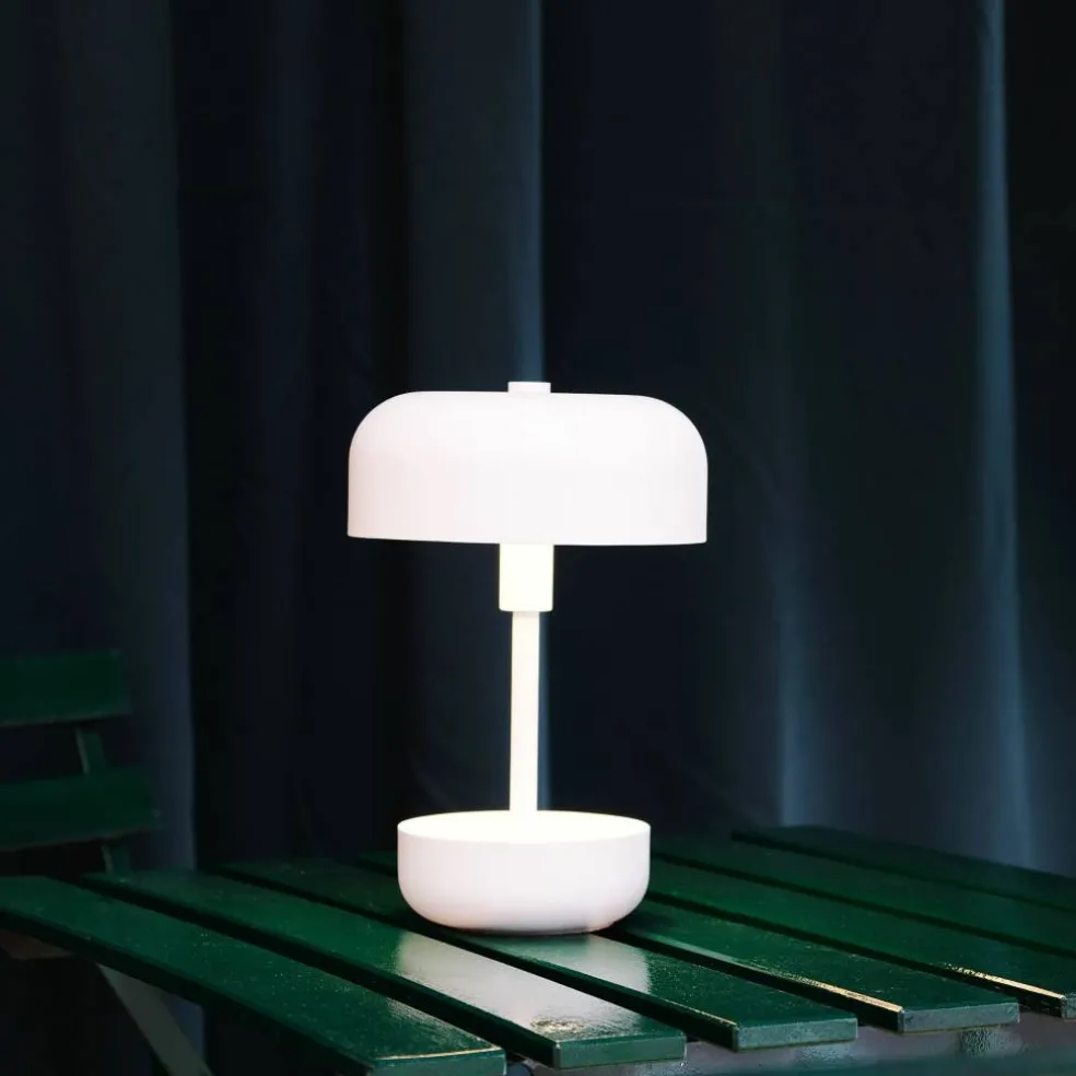 Haipot portabel LED-bordlampe, svart