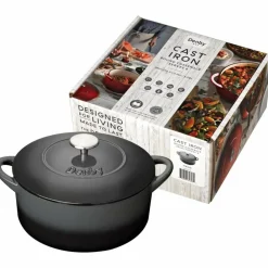 Halo Rund Støpejernsgryte 26cm 5,2 l