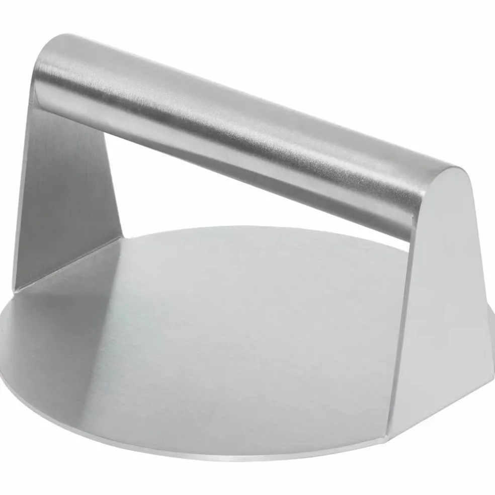 Hamburgerpresse 15 cm, rustfritt stål