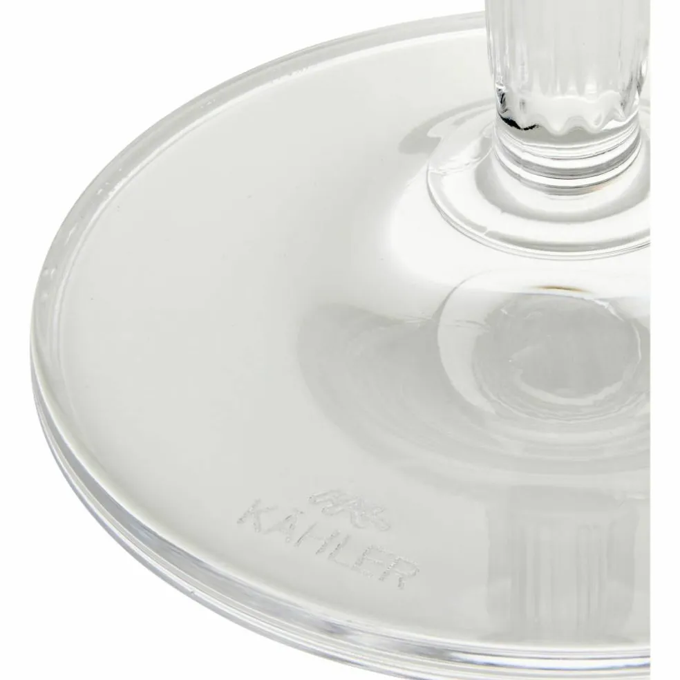 Hammershøi champagneglass, 24 cl, 2 stk, grønn
