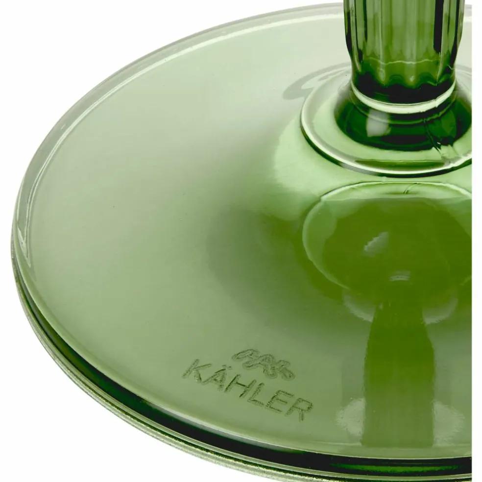 Hammershøi champagneglass, 24 cl, 2 stk, grønn