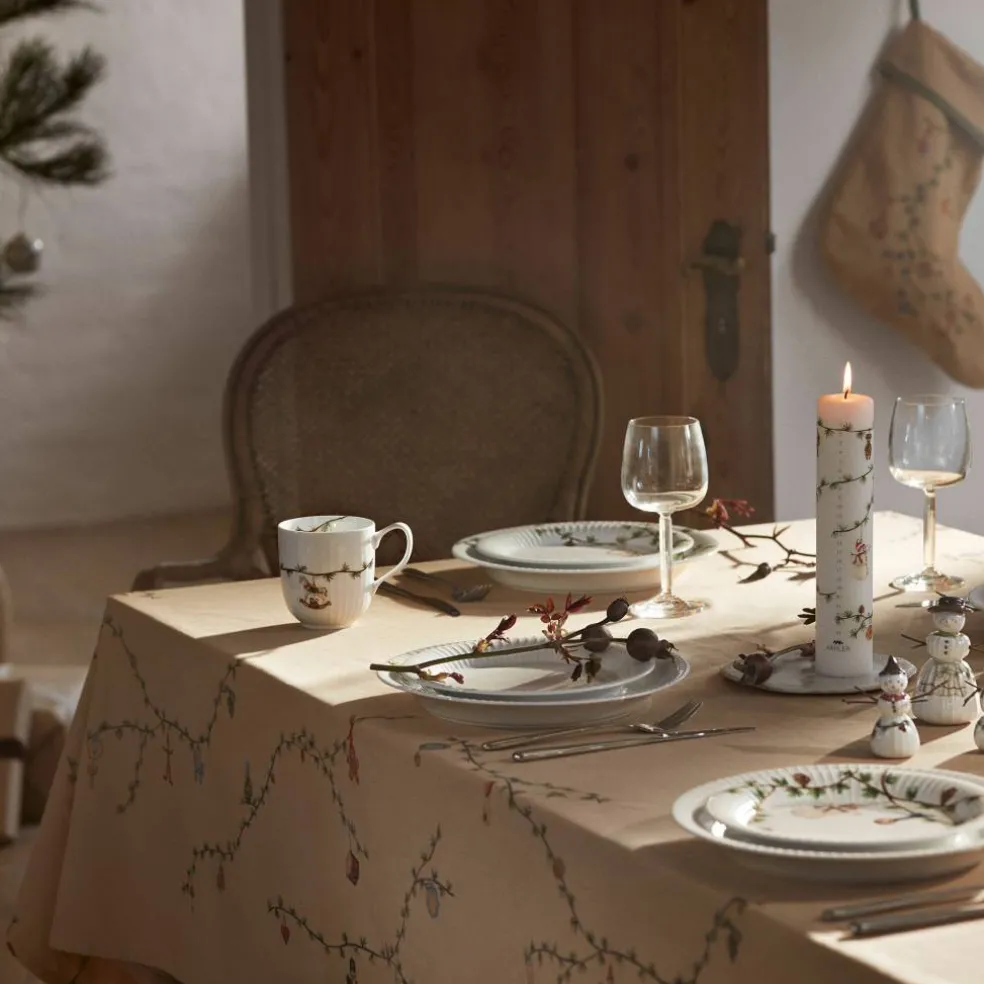 Hammershøi Christmas duk 150 × 370 cm, sand