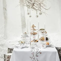 Hammershøi Christmas duk 150 x 270 cm, hvit
