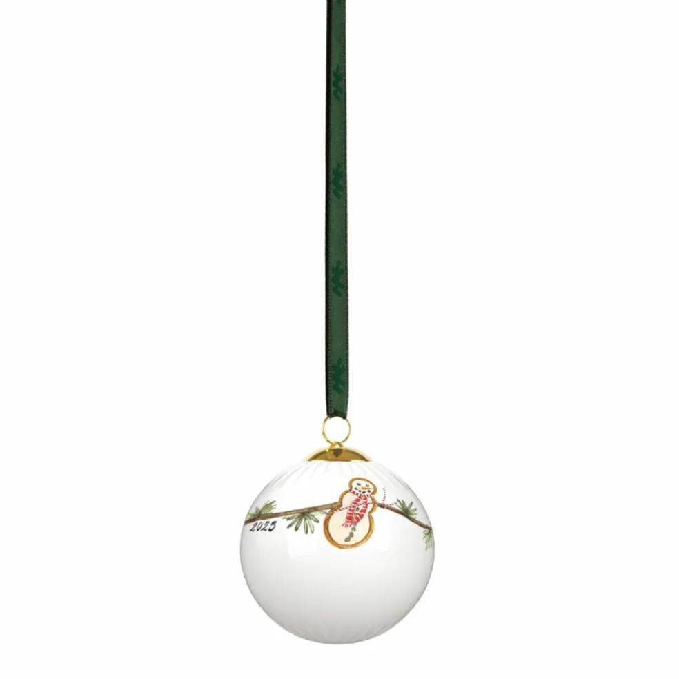 Hammershøi Christmas 2025 julekule 6 cm, hvit