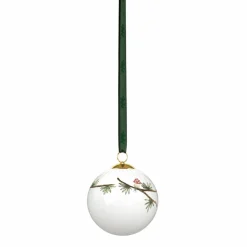 Hammershøi Christmas 2025 julekule 6 cm, hvit