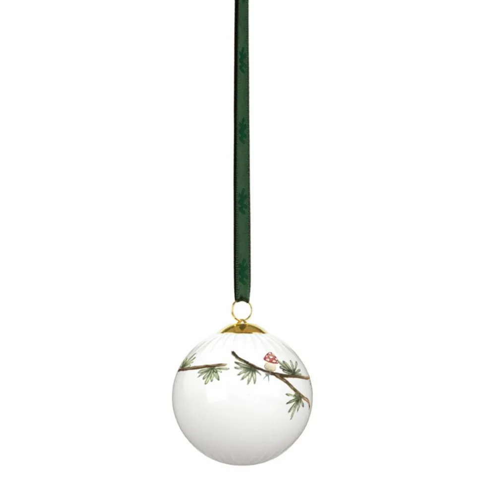 Hammershøi Christmas 2025 julekule 6 cm, hvit