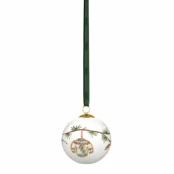 Hammershøi Christmas 2025 julekule 6 cm, hvit