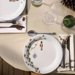 Hammershøi Christmas tøyservietter 4 stk, hvit