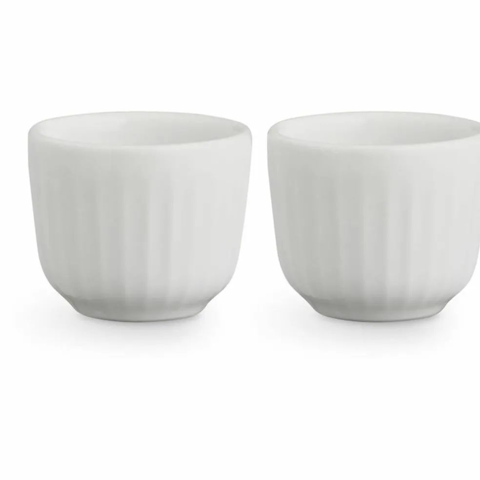 Hammershøi Eggeglass Hvit 2-pk