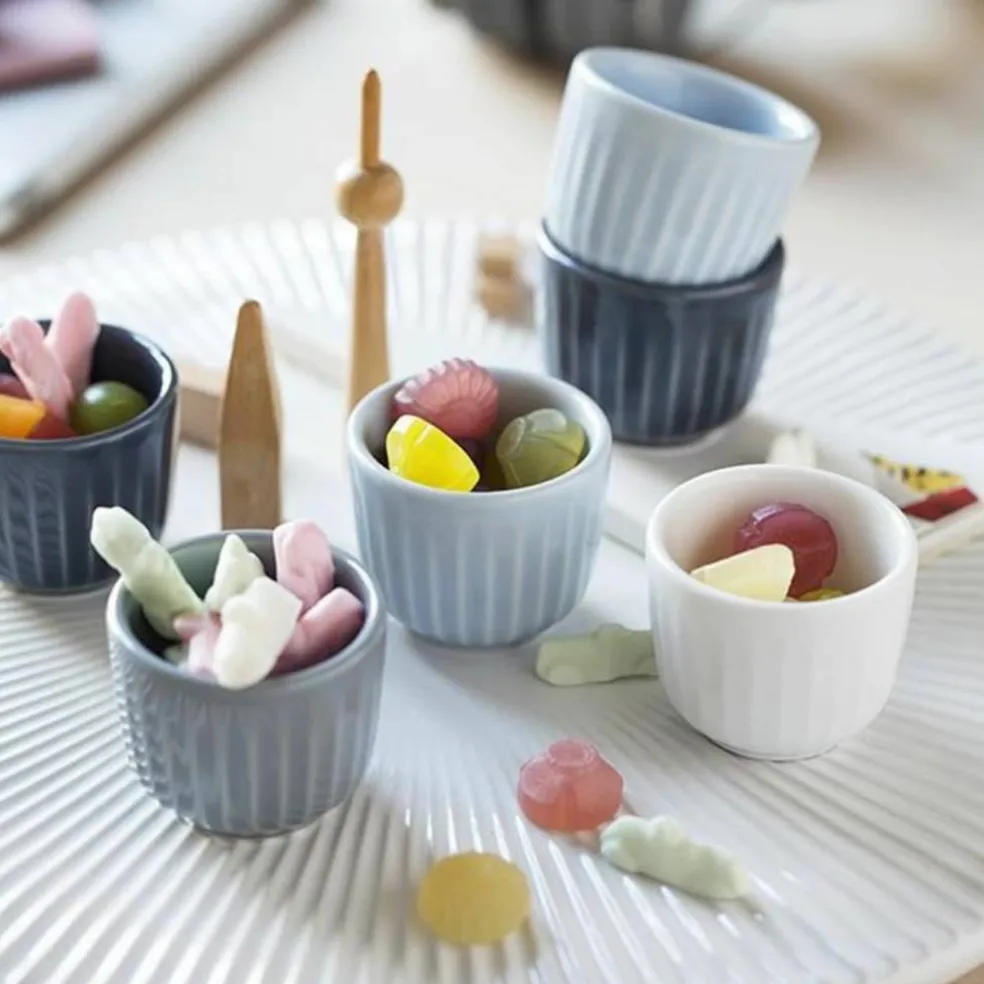 Hammershøi Eggeglass Hvit 2-pk