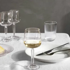 Hammershøi hvitvinsglass 35 cl Ø 8,5 cm 2 stk, grønn