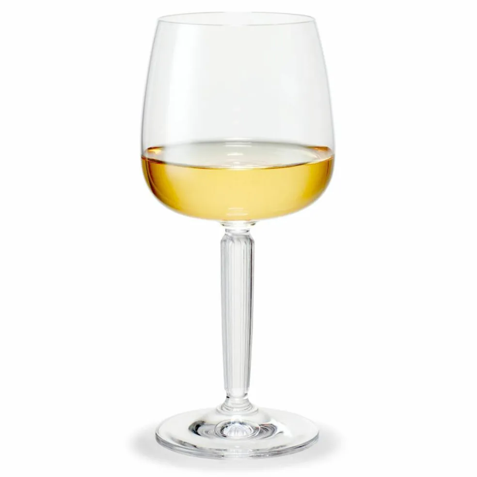 Hammershøi hvitvinsglass 35 cl Ø 8,5 cm 2 stk, grønn